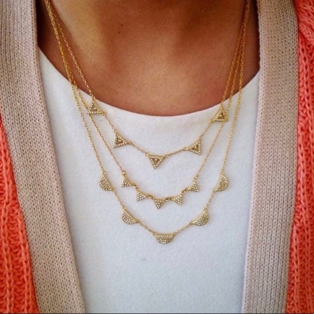 Stella & Dot, stack necklace